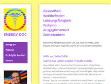 Tablet Screenshot of energy-doc.at